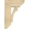 Ekena Millwork Westlake Slat Rough Sawn Bracket w/ Offset Brace, Douglas Fir, 8"W x 18"D x 26"H BKT0806X18X26WTL06RDF - alternate 3